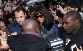 Rihanna được lượng fans “khủng” chào đón tại Pháp