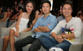 Lê Hiếu đến chung vui cùng Văn Mai Hương