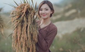 “Hot girl dân tộc” hóa thân thành người con gái nông thôn xinh đẹp