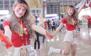 “Hot girl phòng gym” hâm mộ Bùi Tiến Dũng, dự đoán Việt Nam thắng Myanmar 2-1