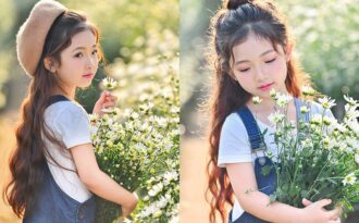 “Nàng công chúa tóc mây” 6 tuổi phiên bản Việt