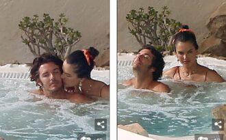 Alessandra Ambrosio tình tứ bên bạn trai Nicolo Oddi