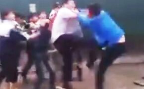 Lại xuất hiện thêm clip 20 nam sinh hỗn chiến như… giang hồ