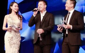 Á hậu Vân Quỳnh gợi cảm làm MC hậu lùm xùm “Hoa hậu Đại dương”