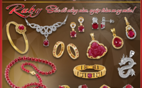 Tháng 7: Trang sức ngọc quý Ruby – sắc đỏ nồng nàn, ngập tràn may mắn