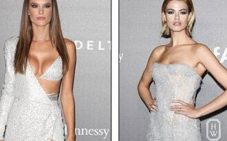 Người đẹp quyến rũ dự tiệc từ thiện