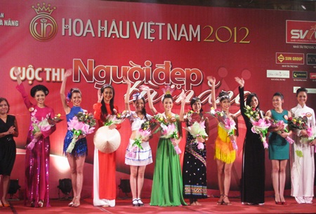 top 10 thí sinh tài năng VCK Hoa hậu Việt Nam 2012