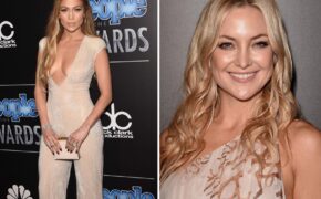 Jennifer Lopez sành điệu với bộ liền, Kate Hudson kiêu sa với đầm dạ hội