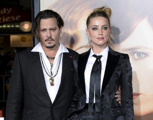  Amber Heard từng có cuộc hôn nhân ngắn ngủi với tài tử phim Cướp biển vùng Caribe Johnny Depp 