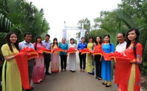 Khánh thành cây cầu thứ 10 cho bà con nông dân ở Sóc Trăng