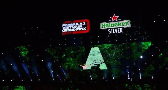 Heineken là thương hiệu bia chính thức tại Formula 1 VinFast Vietnam GrandPrix 2020
