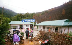 Điểm trường mới ấm áp của các em nhỏ Thẩm Pung