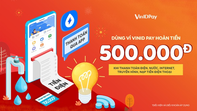 Thanh toán hoá đơn điện nước trên App VinID nhận ngay ưu đãi 500.000VNĐ - 2