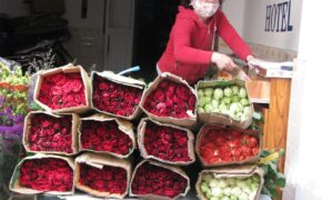 Đà Nẵng: Hoa tươi đắt khách dịp lễ 20/11