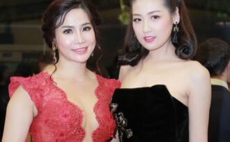 Nữ hoàng khả ái Vũ Kim Anh nổi bật bên Á hậu Tú Anh