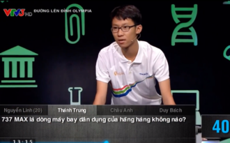 Thí sinh Tiền Giang giành số điểm cao thứ 3 Olympia 2019