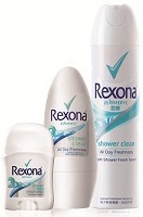 Thơm mát suốt ngày dài năng động* cùng Rexona