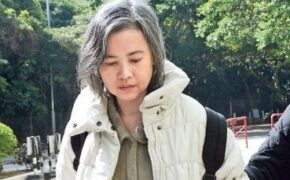 Gặp hoa đán TVB Lam Khiết Anh lang thang trên phố