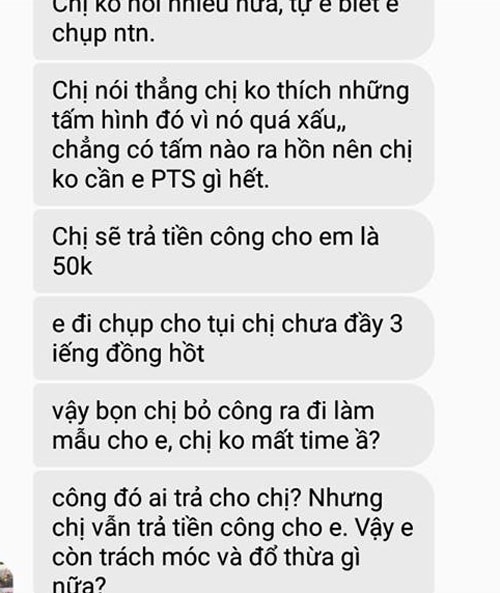 Tranh cãi vụ thợ ảnh bị khách “ép giá” 50.000 đồng cho buổi chụp - 3