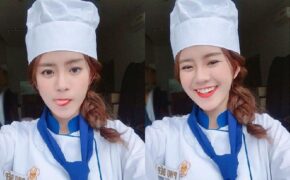 “Hot girl phụ bếp” đang được quan tâm trên mạng xã hội