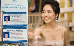 “Hot girl World Cup” Trâm Anh đăng ký hiến tạng