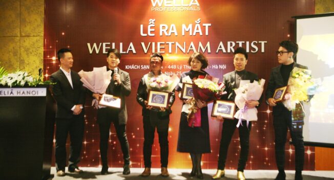 Thương hiệu Wella hợp tác với 5 nhà tạo mẫu tóc hàng đầu Việt Nam