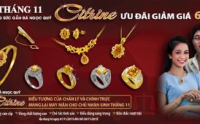 Citrine tháng 11: Níu giữ sắc thu vàng