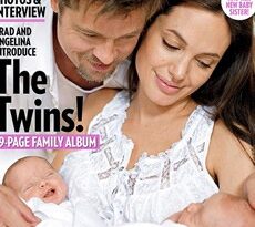 People bán chạy nhờ ảnh baby nhà Angelina