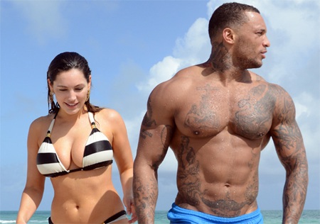 Kelly Brook và David McIntosh ngày còn hạnh phúc