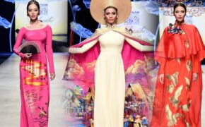 Trương Thị May, Lan Khuê đẹp lộng lẫy với áo dài truyền thống