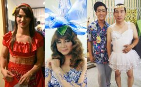 Bật cười ngắm Quang Thắng, Xuân Bắc, Tự Long… giả gái