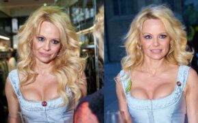 “Quả bom sex” Pamela Anderson khoe ngực kêu gọi bảo vệ động vật