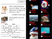 Cư dân mạng chăm chút blog mừng Giáng sinh