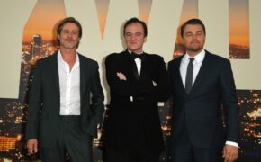 Leonardo DiCaprio và Brad Pitt lịch lãm dự công chiếu phim