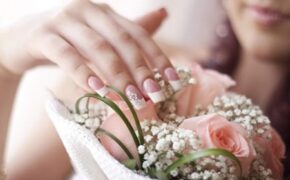 Những mẫu móng nghệ thuật lãng mạn cho ngày cưới (Kỳ 1)