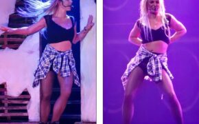 Britney nhảy bốc lửa ở Las Vegas