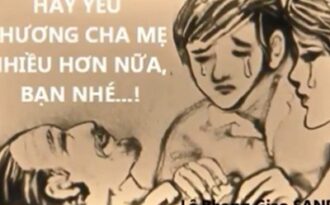 Rớt nước mắt với clip tranh cát mùa Vu Lan báo hiếu