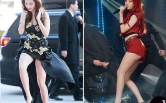 Ngắm chân thon nuột được mua bảo hiểm của ca sỹ xứ Hàn