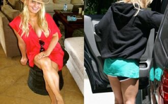 “Cận cảnh” chân thô của Jessica Simpson