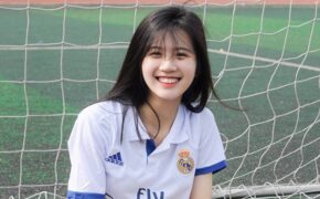 “Hoa khôi sân cỏ” xinh đẹp, học giỏi của trường An ninh nhân dân