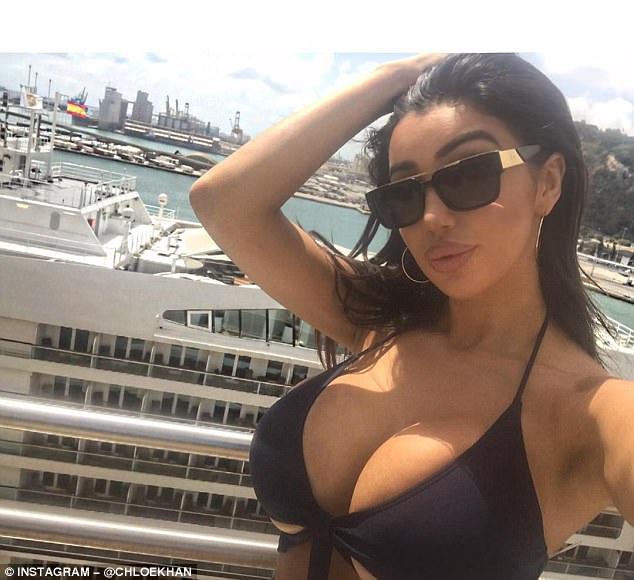  Chloe Khan cũng sở hữu vòng một ngoại cỡ khác thường 