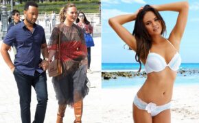 Siêu mẫu áo tắm kỷ niệm 1 năm ngày cưới cùng John Legend