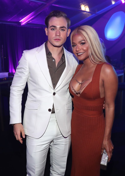  Diễn viên Dacre Montgomery và ca sỹ Christina Milian dự công chiếu phim mới Power Rangers tại Mỹ ngày 22/3 vừa qua 