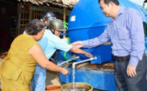 Cấp nước sạch miễn phí cho đồng bào dân tộc Khmer