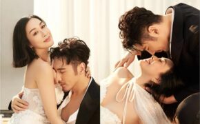 Khoảnh khắc ngọt ngào và tình tứ của Chung Lệ Đề bên chồng trẻ