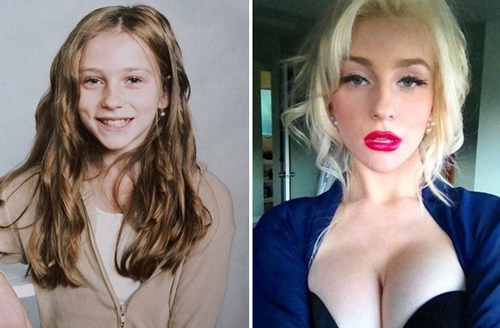 Sự lột xác ngoạn mục của “cô dâu 19 tuổi” Courtney Stodden