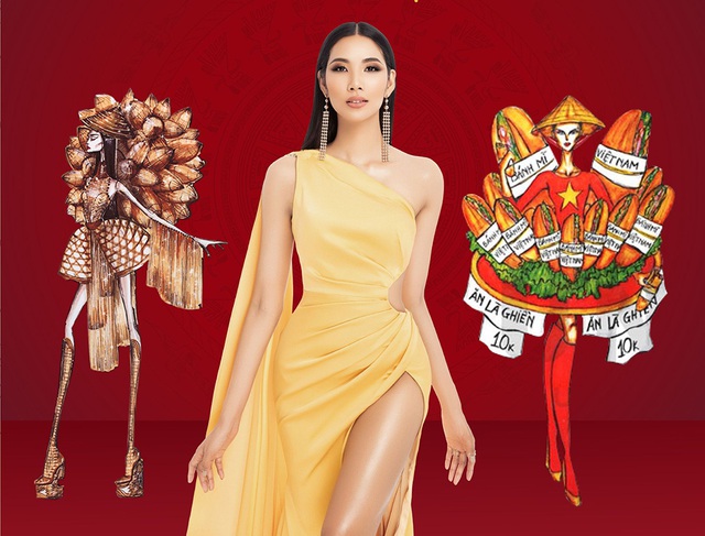 Xích lô, chọi trâu… được thiết kế cho Hoàng Thùy để mang đến Miss Universe 2019? - 1