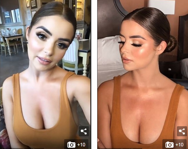 Demi Rose diện váy ôm sát khoe thân hình đồng hồ cát - 5