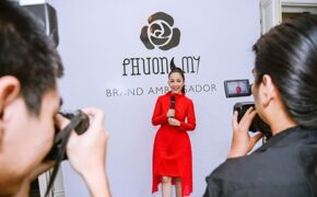 Linh Nga trở thành đại sứ thương hiệu PHUONG MY