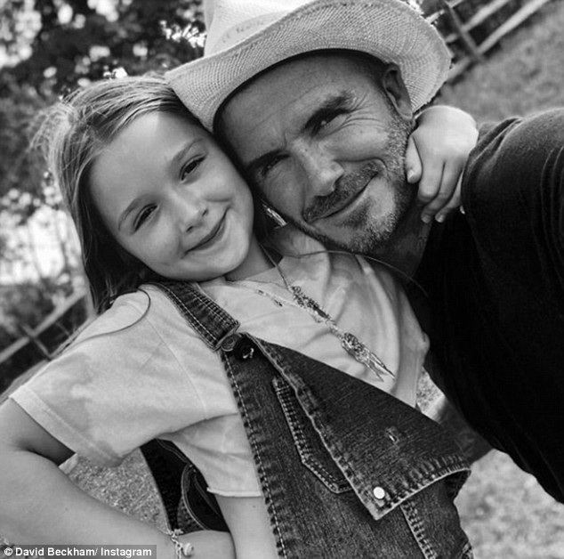  David Beckham cưng chiều cô con gái duy nhất hết mực 